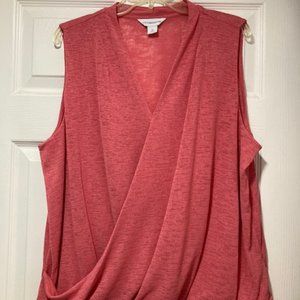 Liz Claiborne - NEW - w/o Tag - Sleeveless Wrap Top